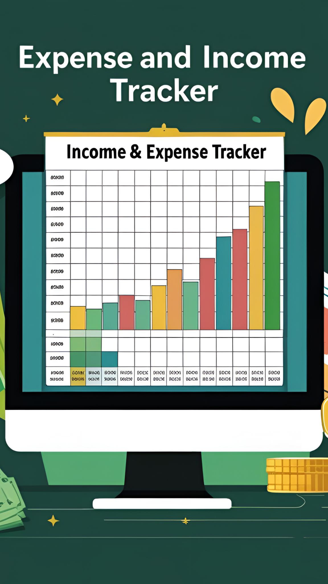 Income & Expense Tracker – All-in-One Budgeting Spreadsheet
