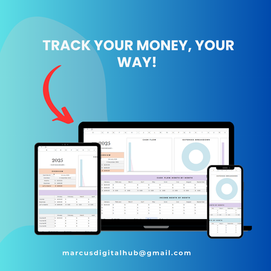 Income & Expense Tracker – All-in-One Budgeting Spreadsheet